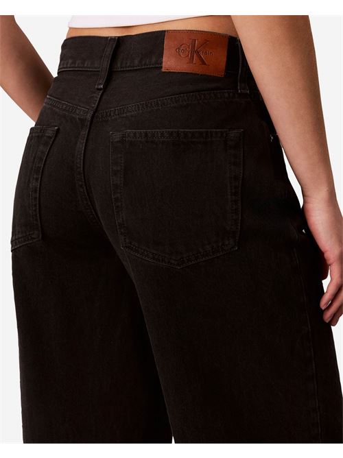 the wide leg worn CALVIN KLEIN JEANS | LV047H706G45T
